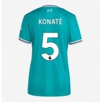 Liverpool Ibrahima Konate #5 Tretí Ženy futbalový dres 2025-26 Krátky Rukáv